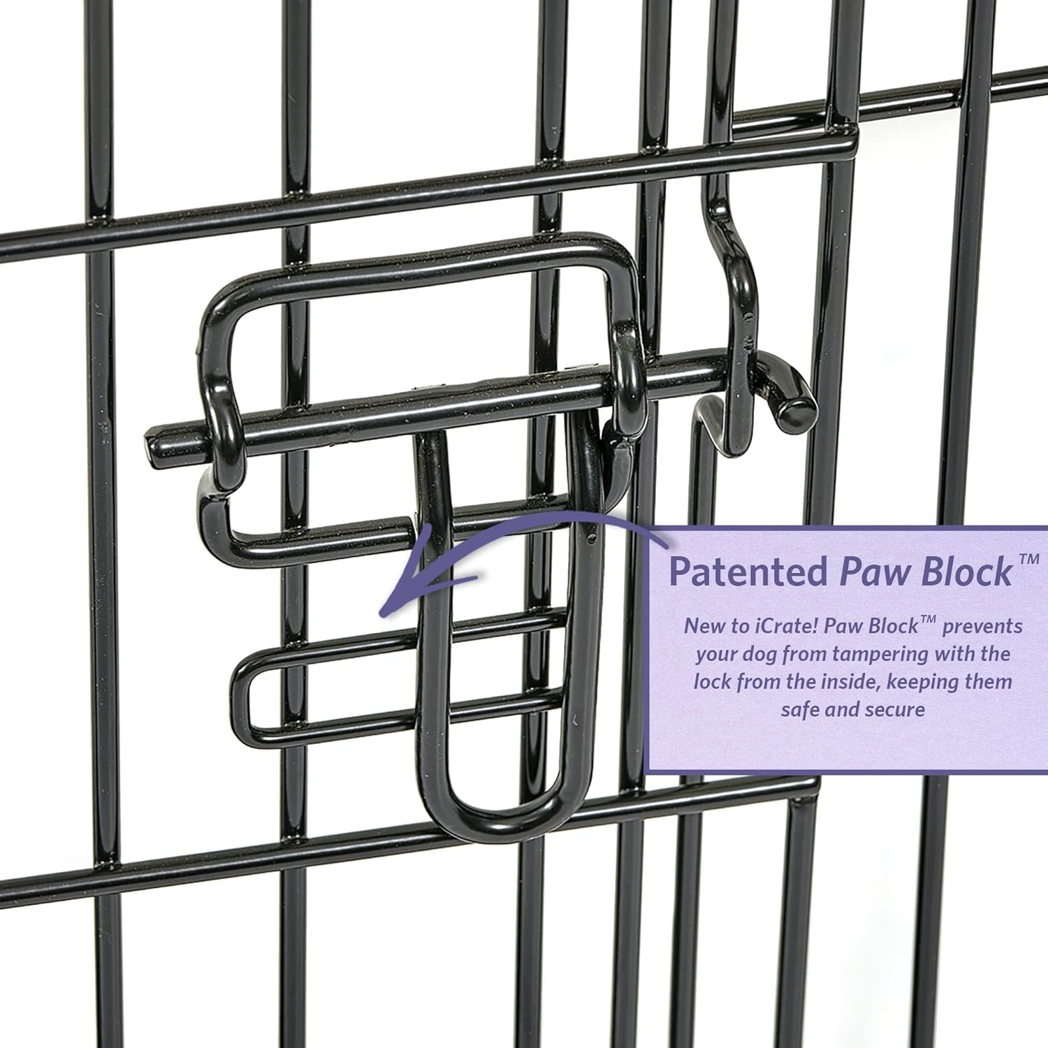 Newly Enhanced Single & Double Door Icrate Dog Crate, Includes Leak-Proof Pan, Floor Protecting Feet, Divider Panel & New Patented Features