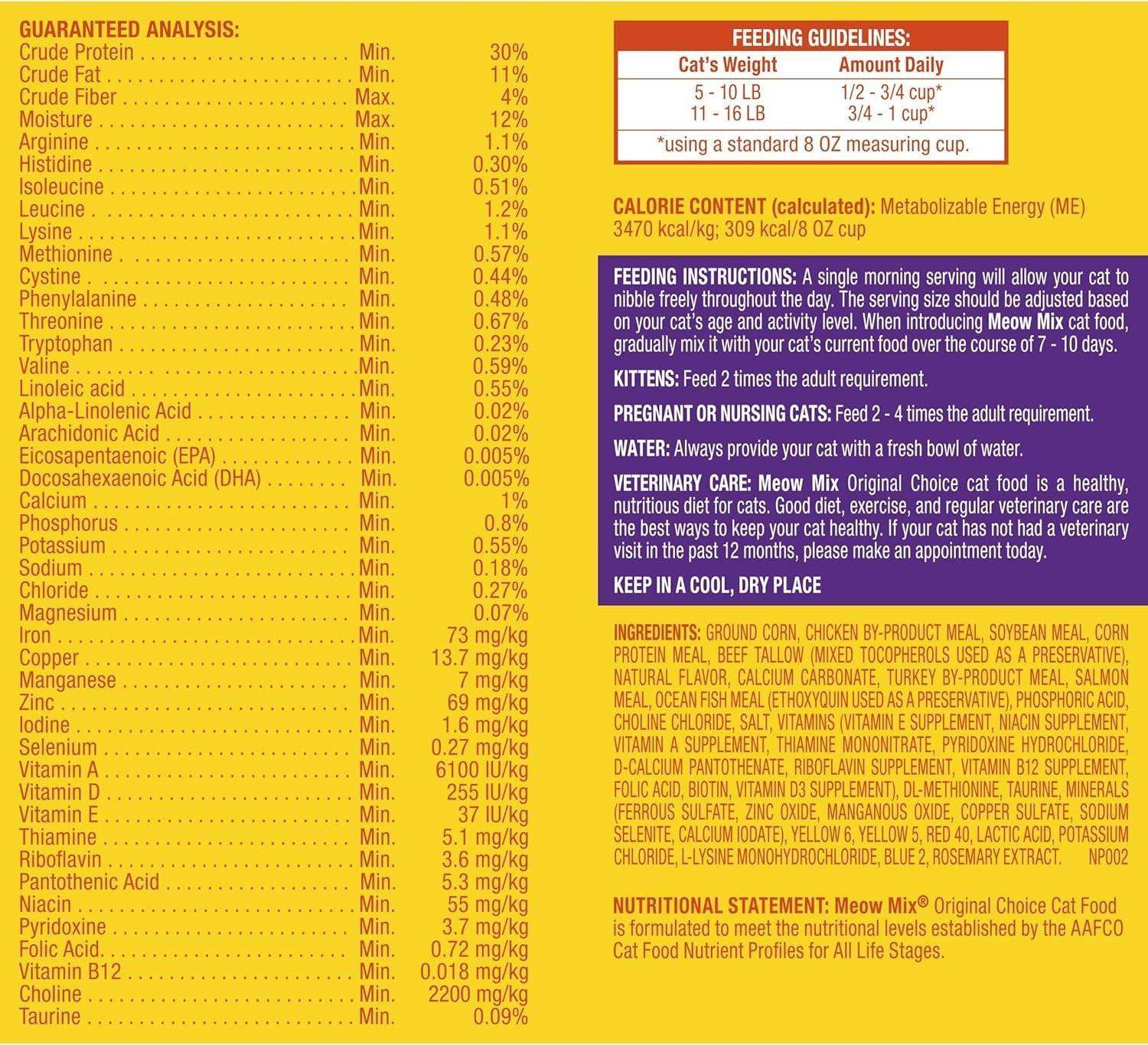 Original Choice Dry Cat Food